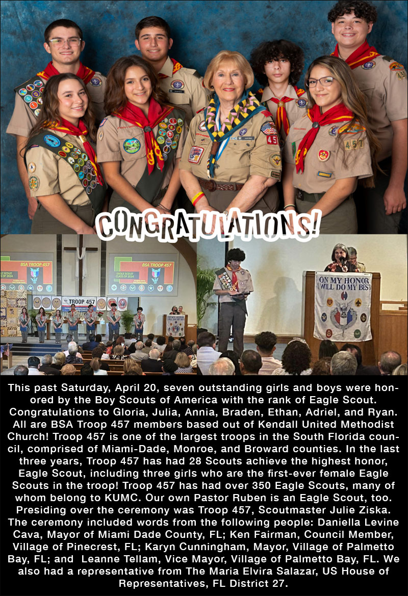 Congrats Scouts