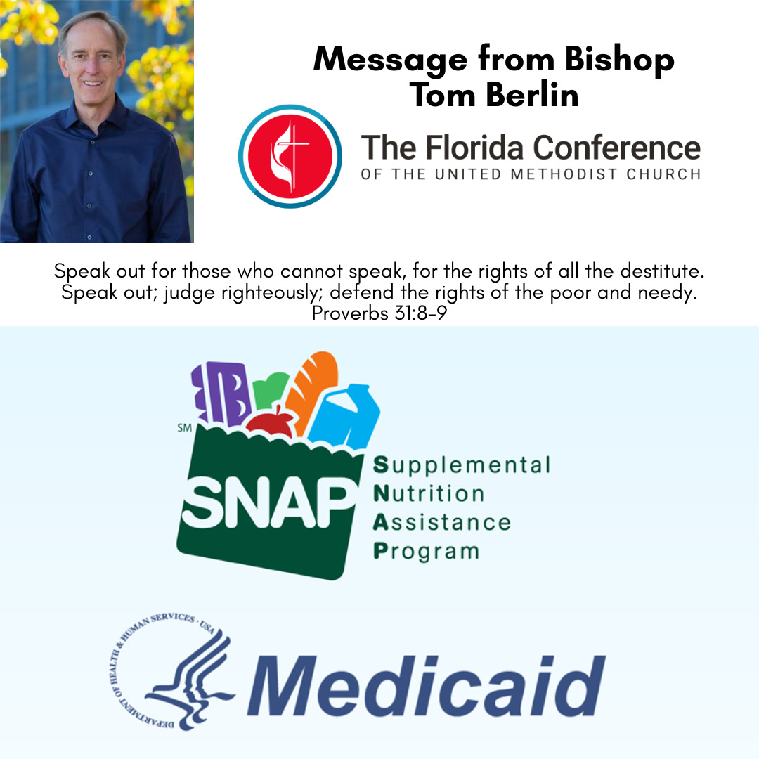 A Message from Bishop, Tom Berlin - Medicaid