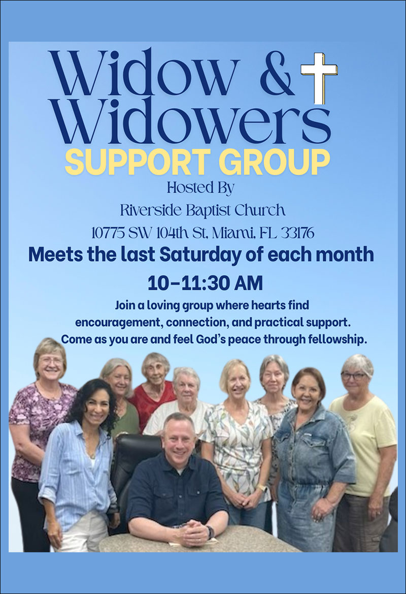 Widows & widowers Support Group