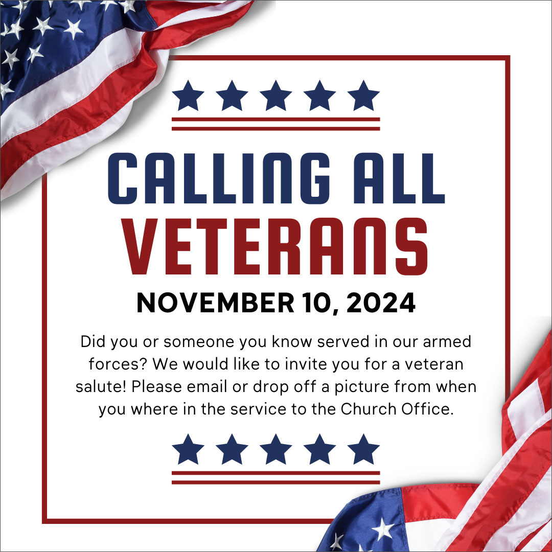 Calling all Veterans