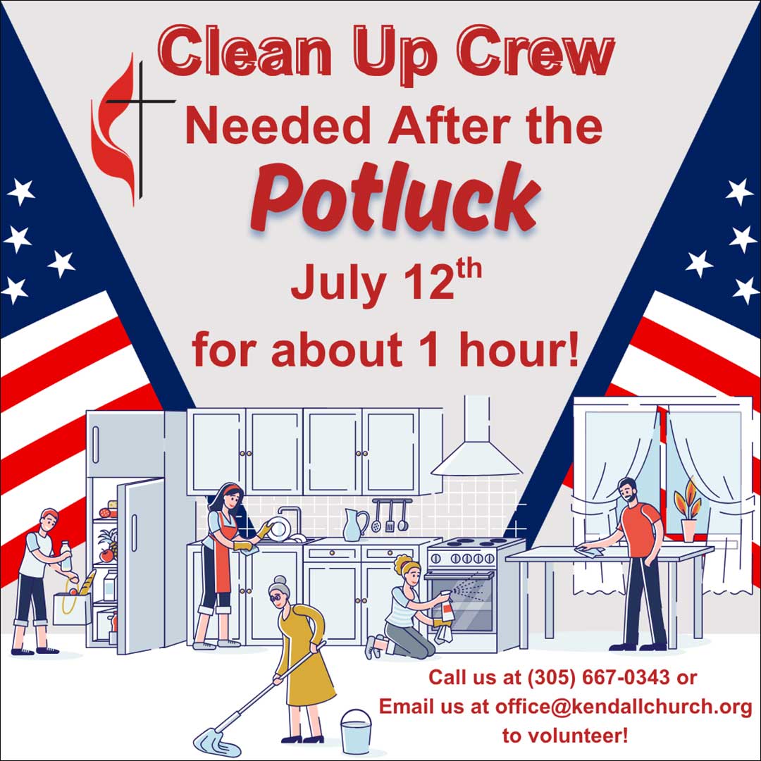 Clean up crew needed