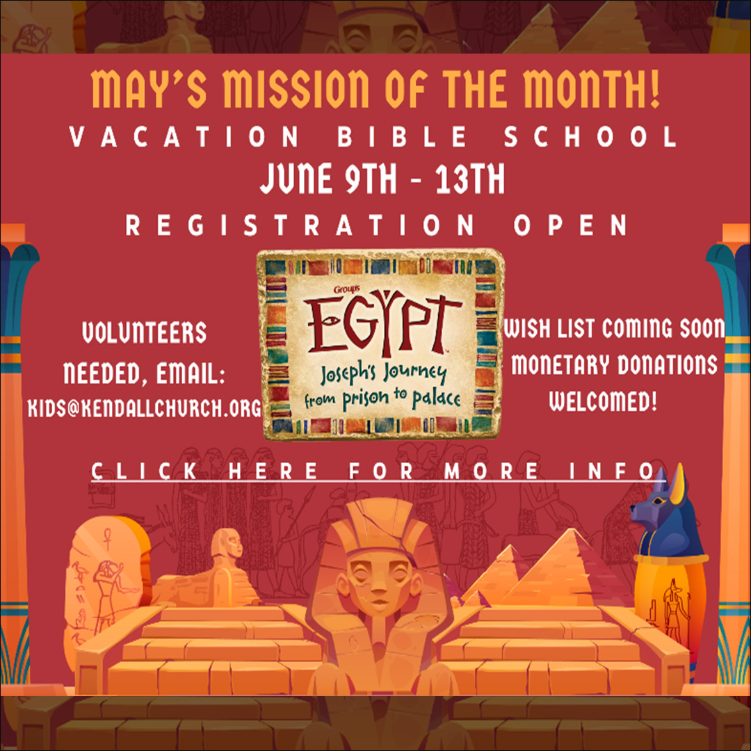 VBS May Mission of the Month