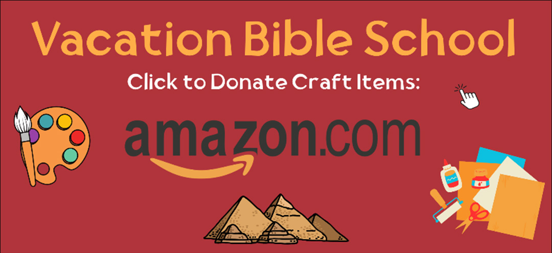 VBS Amazon-Donate Craft Items