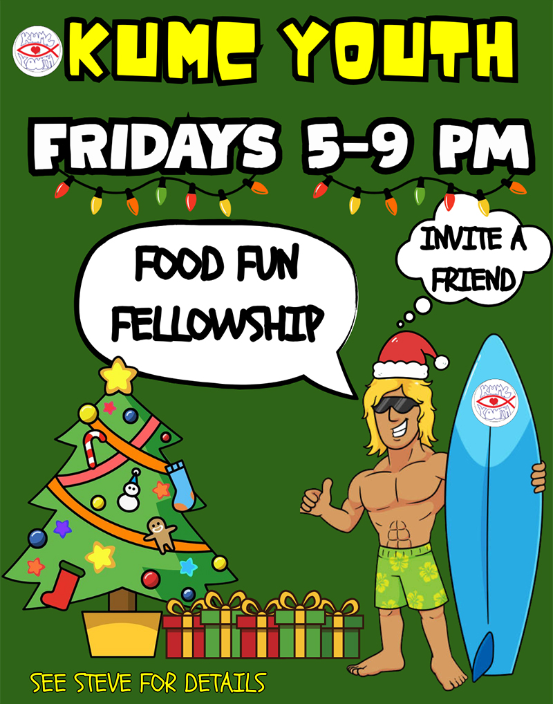 Youth Food Fun Fellowship Fridays
